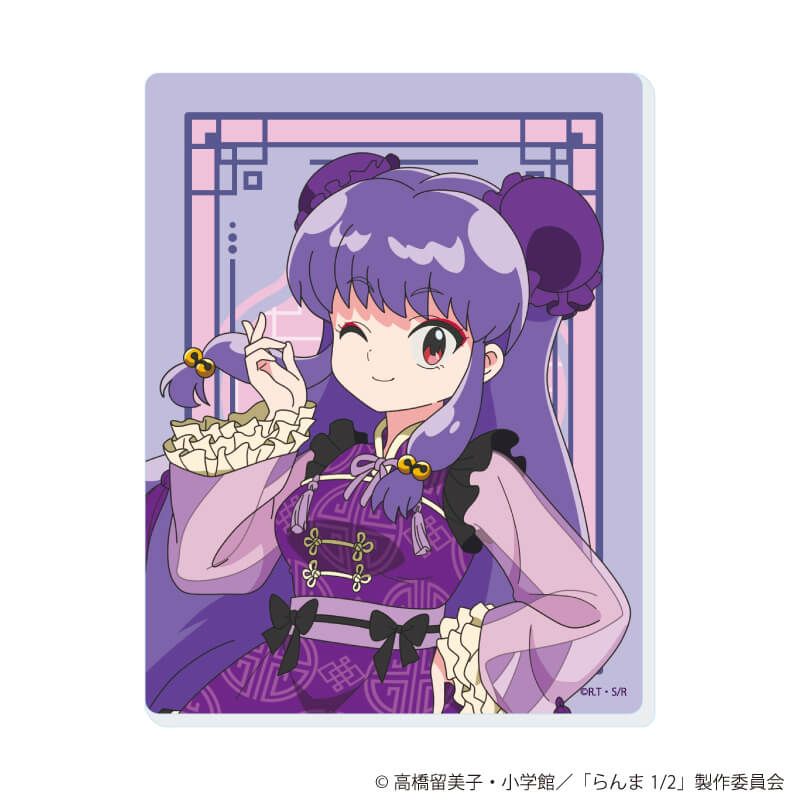 アクリルカード『TVアニメ「らんま1/2」』01/コンプリートセット(全6種)(描き下ろしイラスト)