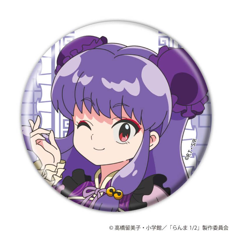 缶バッジ『TVアニメ「らんま1/2」』01/コンプリートセット(全6種)(描き下ろしイラスト)