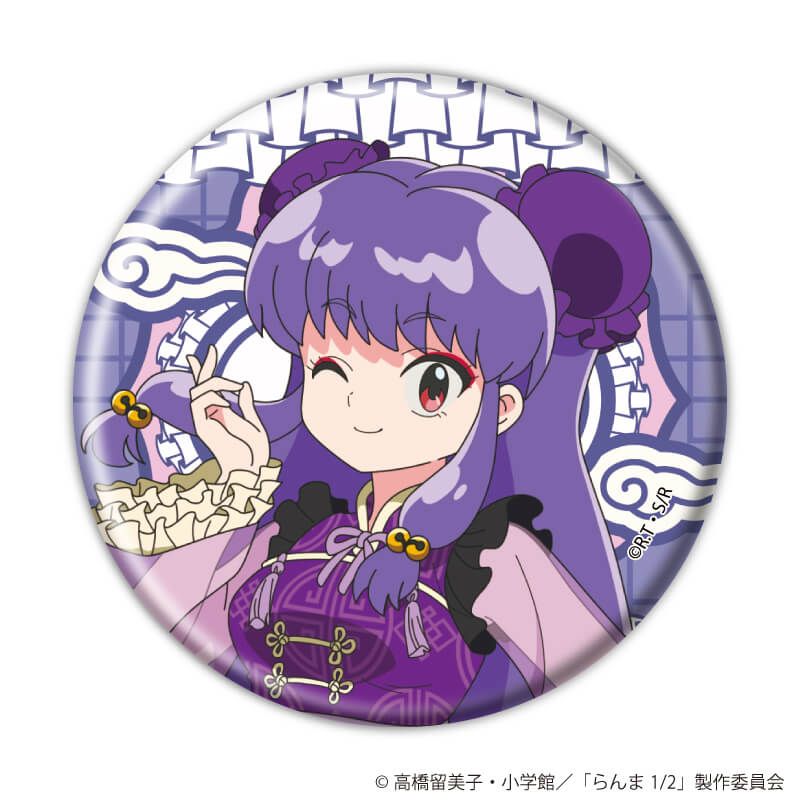 缶バッジ『TVアニメ「らんま1/2」』01/コンプリートセット(全6種)(描き下ろしイラスト)