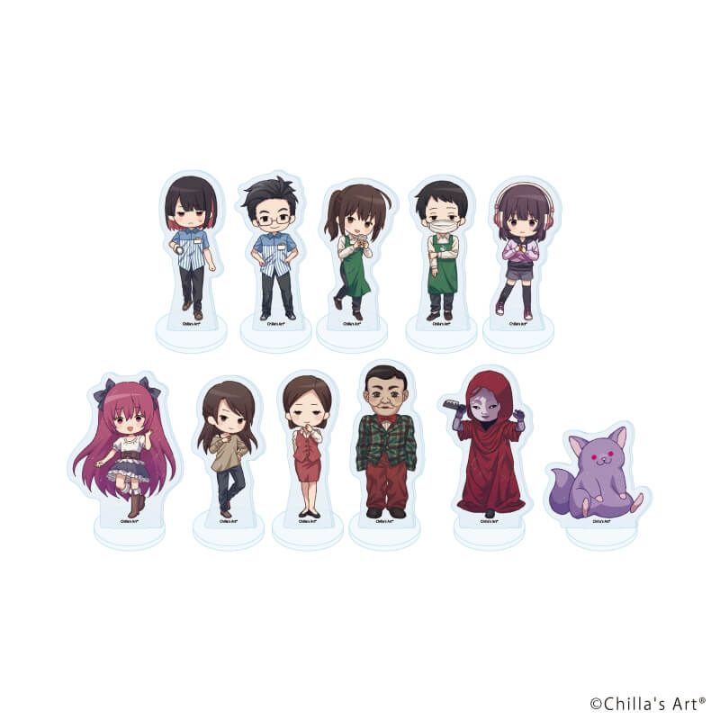 アクリルぷちスタンド「Chilla’s Art」01/コンプリートセット(全11種)(グラフアートイラスト)