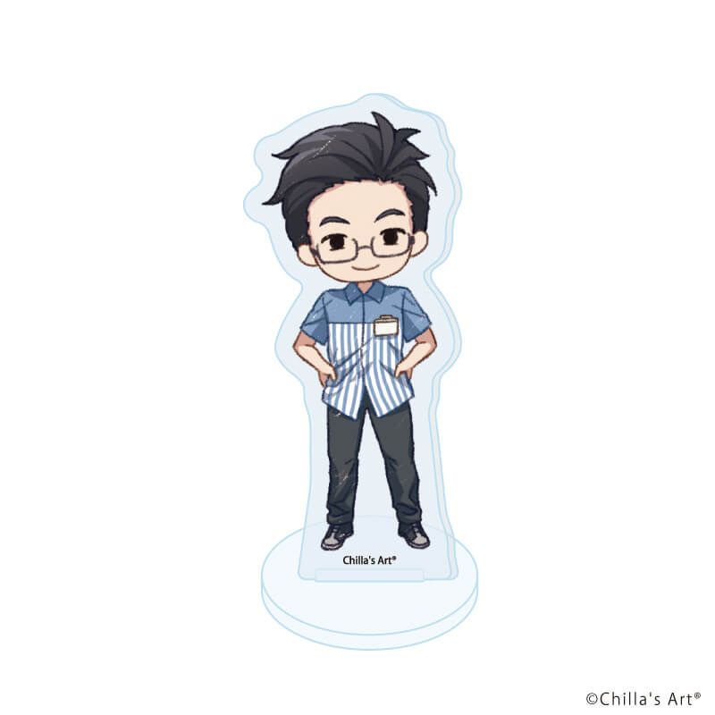 アクリルぷちスタンド「Chilla’s Art」01/ブラインド(11種)(グラフアートイラスト)