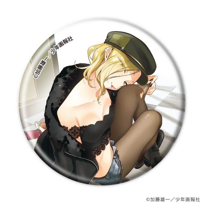 缶バッジ「やんちゃギャルの安城さん」01/コンプリートセット(全5種)(公式イラスト)