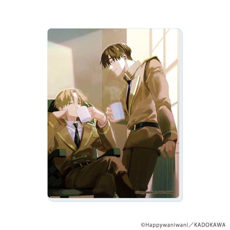 アクリルカード「忠犬部下とツンデレ少尉」01/コンプリートセット(全5種)(描き下ろしイラスト)