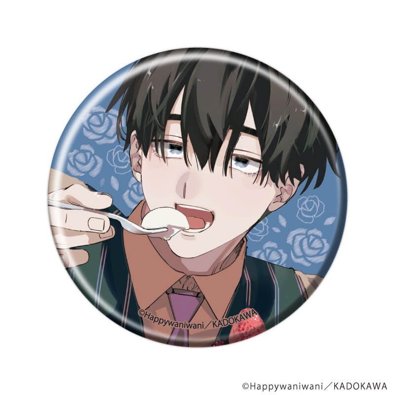 缶バッジ「忠犬部下とツンデレ少尉」01/コンプリートセット(全5種)(描き下ろしイラスト)