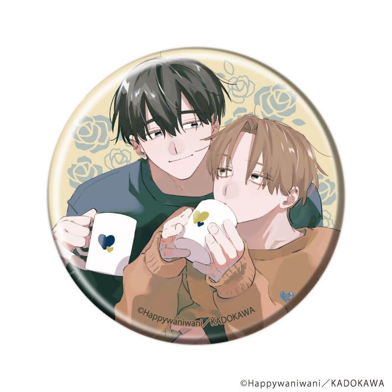 缶バッジ「忠犬部下とツンデレ少尉」01/コンプリートセット(全5種)(描き下ろしイラスト)