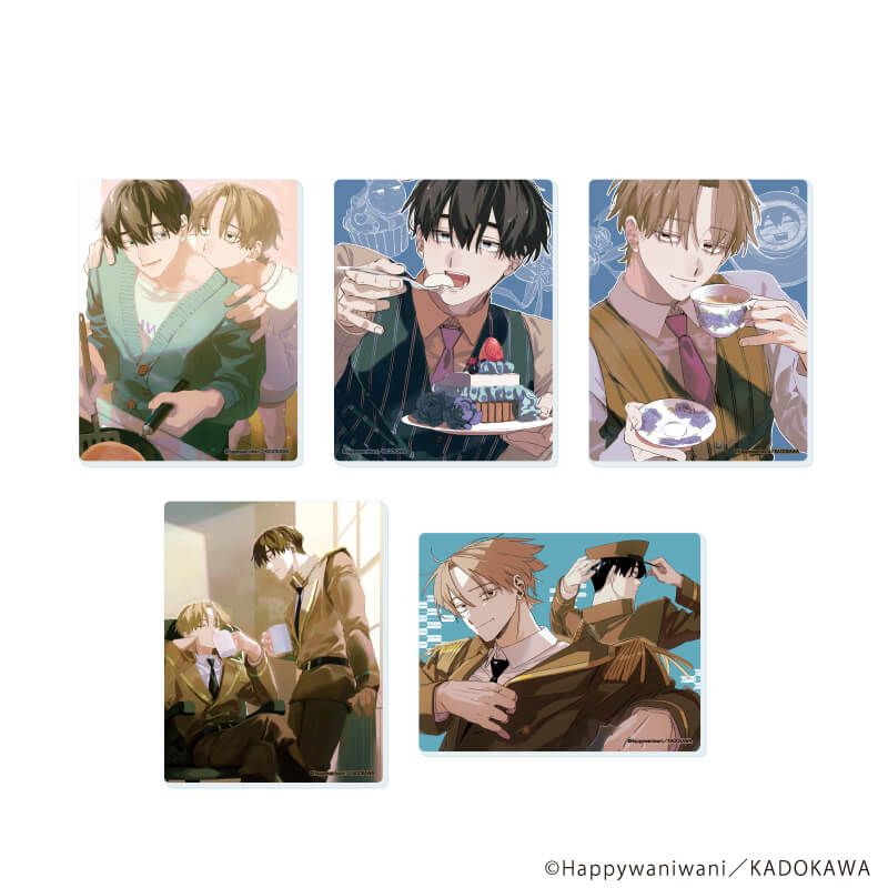 アクリルカード「忠犬部下とツンデレ少尉」01/ブラインド(5種)(描き下ろしイラスト)