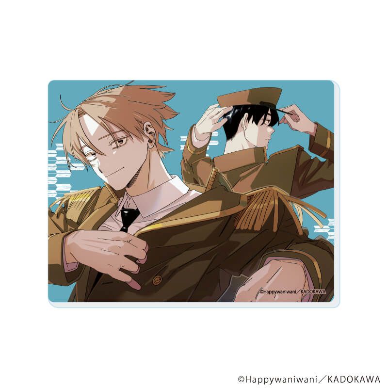 アクリルカード「忠犬部下とツンデレ少尉」01/ブラインド(5種)(描き下ろしイラスト)