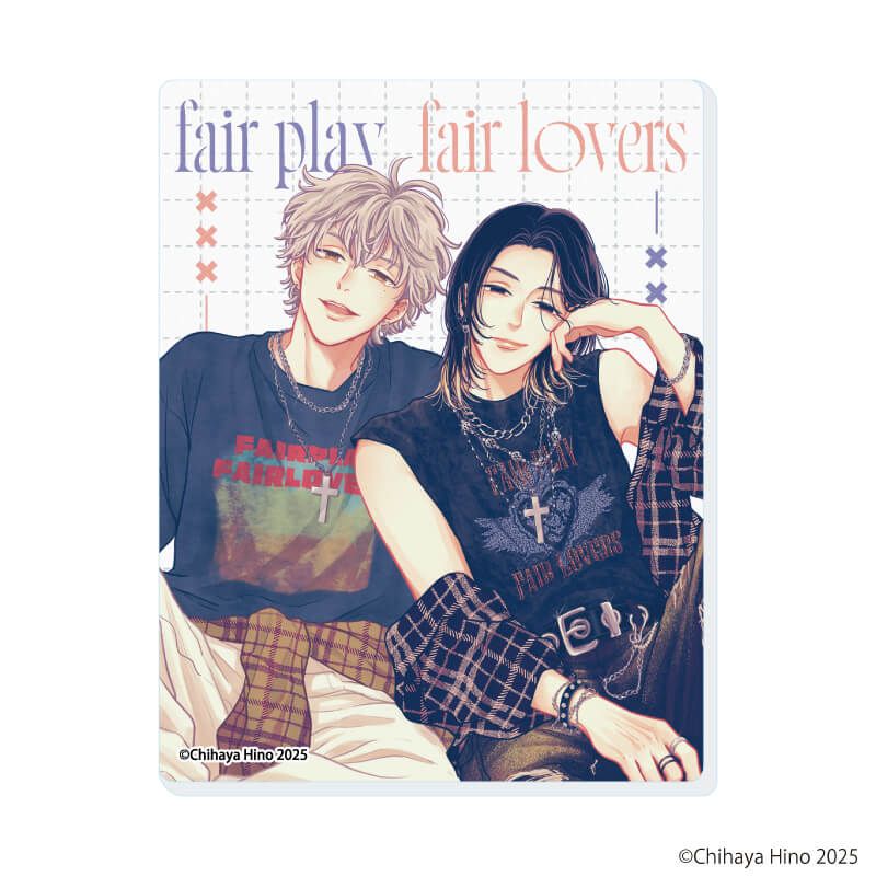 アクリルカード「フェアプレイ・フェアラバーズ」01/ブラインド(6種)(公式&描き下ろしイラスト)