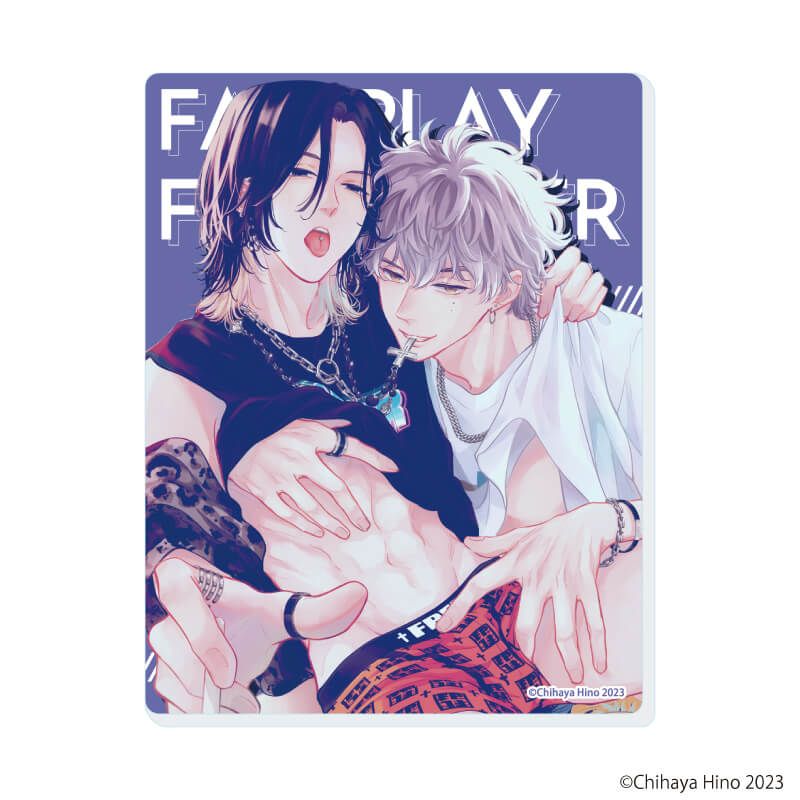 アクリルカード「フェアプレイ・フェアラバーズ」01/ブラインド(6種)(公式&描き下ろしイラスト)