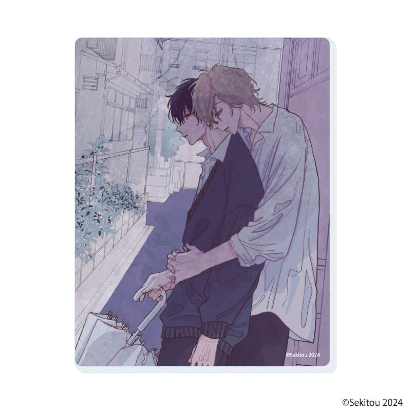 アクリルカード「愛から一番遠い場所」01/コンプリートセット(全5種)(公式&描き下ろしイラスト)