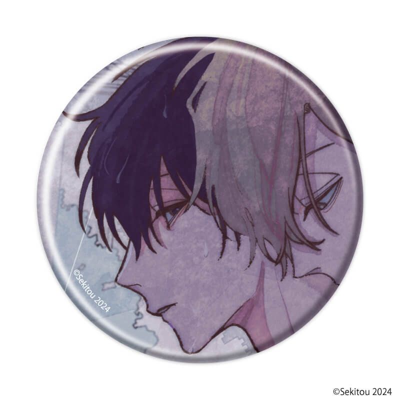 缶バッジ「愛から一番遠い場所」01/コンプリートセット(全5種)(公式&描き下ろしイラスト)