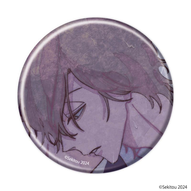 缶バッジ「愛から一番遠い場所」01/ブラインド(5種)(公式&描き下ろしイラスト)