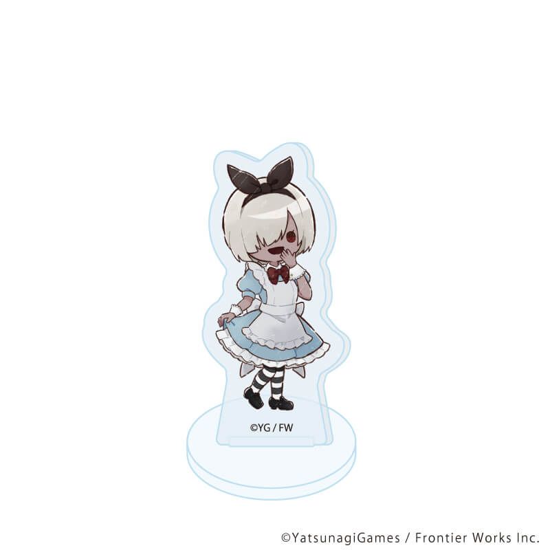 アクリルぷちスタンド「文字化化」02/不思議の国のアリスver. コンプリートセット(全8種)(グラフアートイラスト)