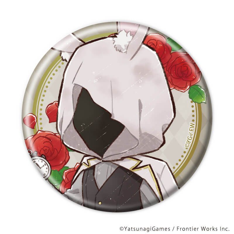 缶バッジ「文字化化」03/不思議の国のアリスver. コンプリートセット(全8種)(グラフアートイラスト)