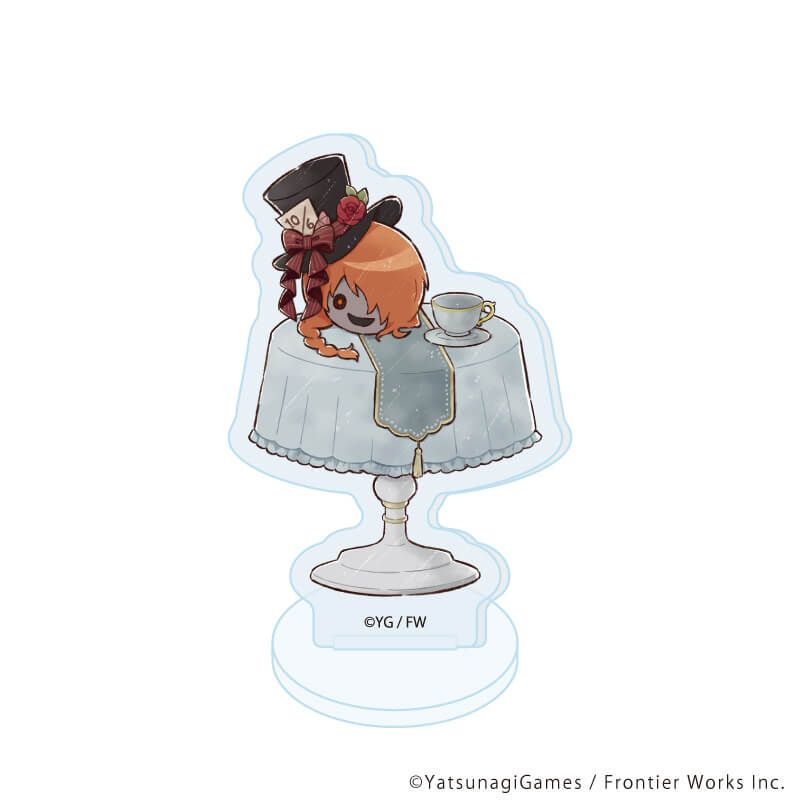 アクリルぷちスタンド「文字化化」02/不思議の国のアリスver. ブラインド(8種)(グラフアートイラスト)