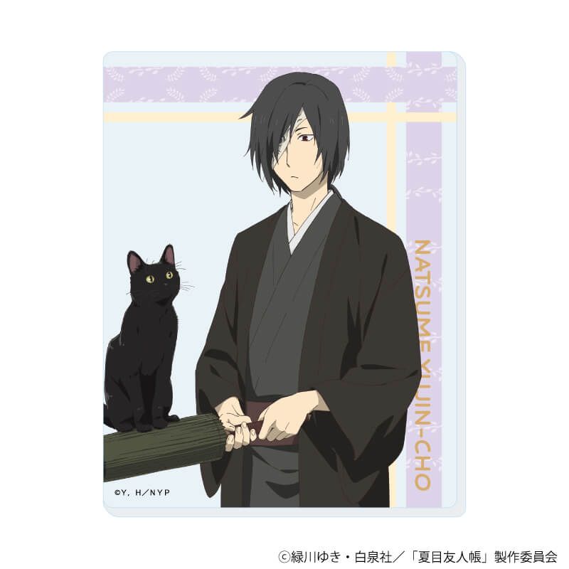 アクリルカード「夏目友人帳」02/猫ver. コンプリートセット(全5種)(描き下ろしイラスト)