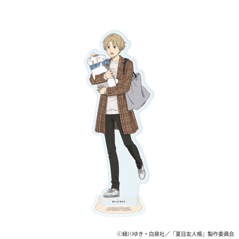 アクリルスタンド「夏目友人帳」10/夏目貴志 チェック柄ver.(描き下ろしイラスト)