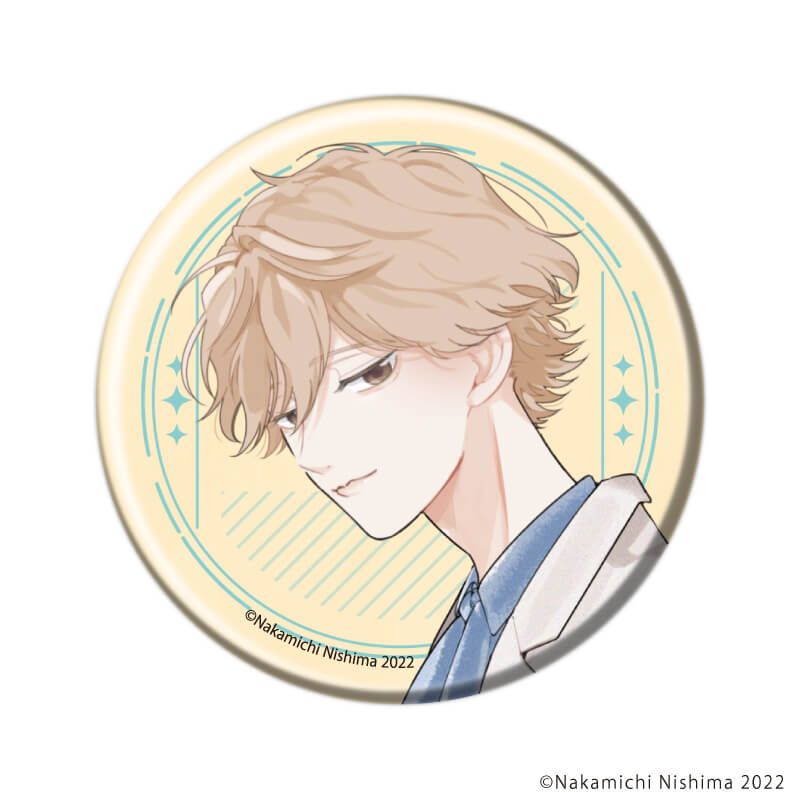 缶バッジ「愛追うふたり」01/コンプリートセット(全6種)(公式&描き下ろしイラスト)