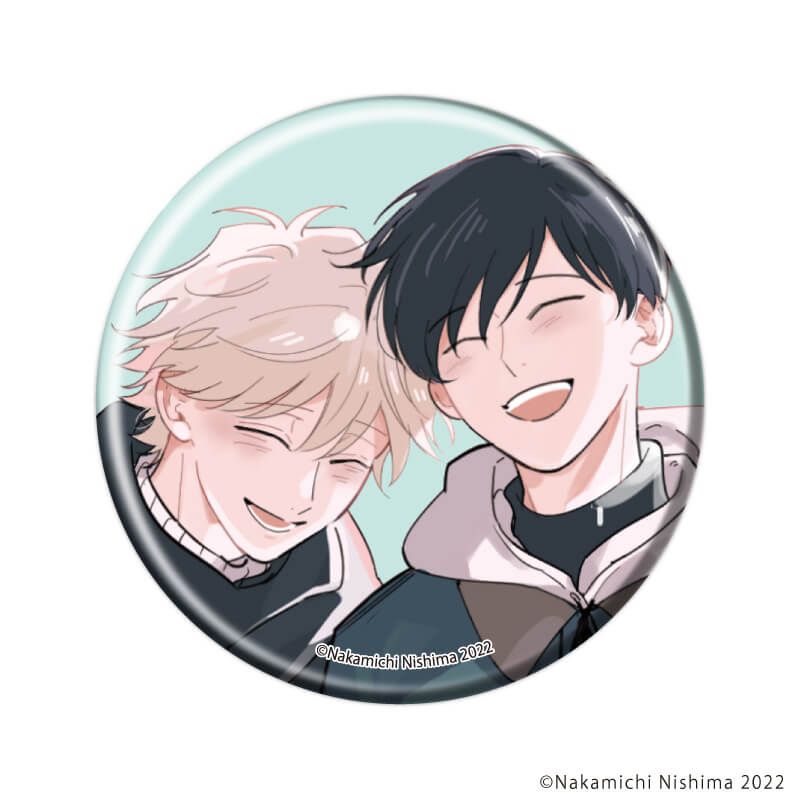 缶バッジ「愛追うふたり」01/コンプリートセット(全6種)(公式&描き下ろしイラスト)