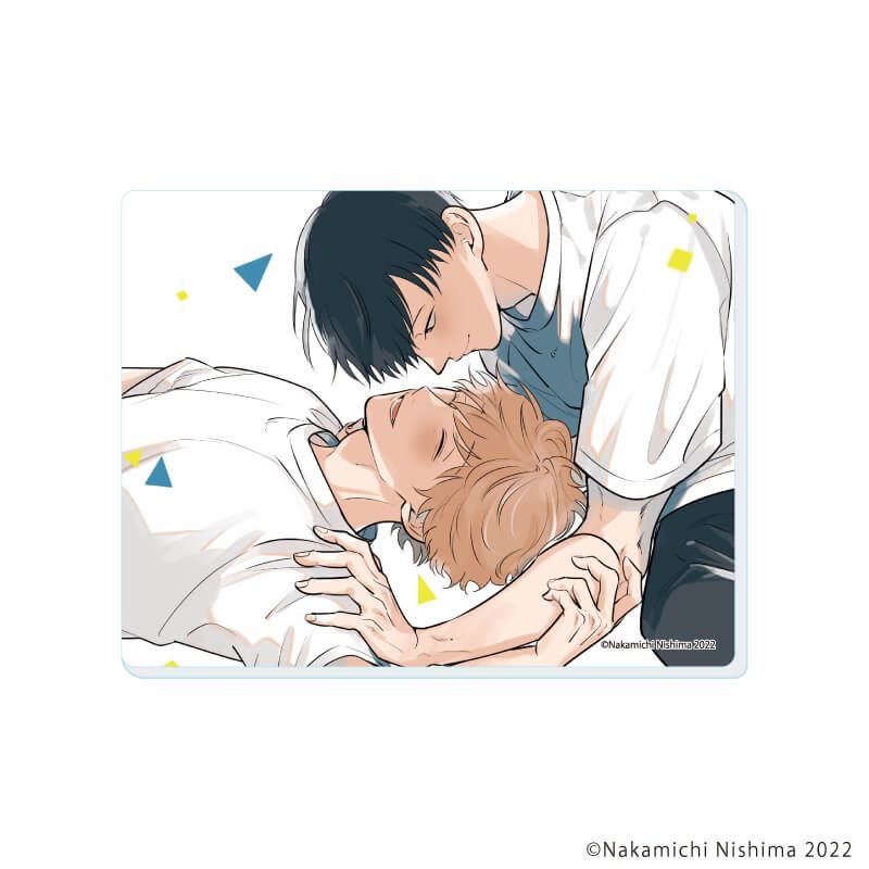 アクリルカード「愛追うふたり」01/ブラインド(6種)(公式&描き下ろしイラスト)