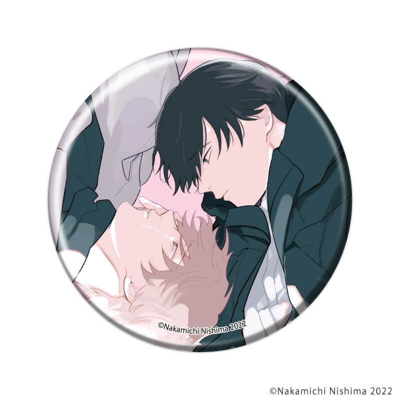 缶バッジ「愛追うふたり」01/ブラインド(6種)(公式&描き下ろしイラスト)