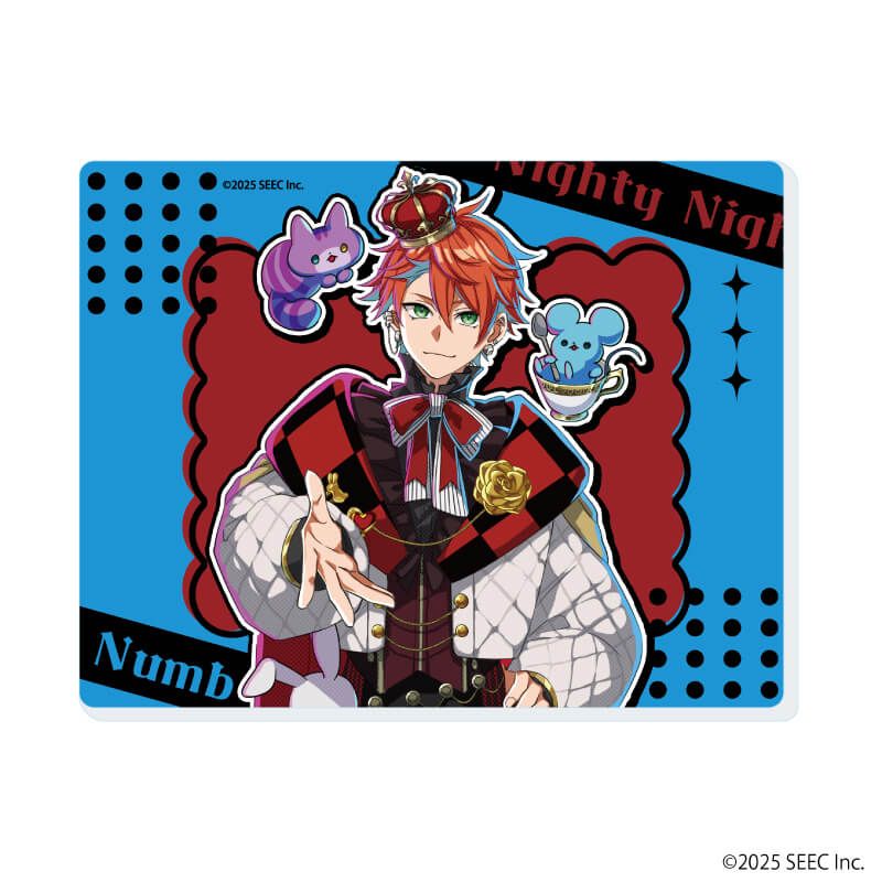 アクリルカード「ナイティナイトナンバーズ」15/コンプリートセット(全7種)(公式イラスト)