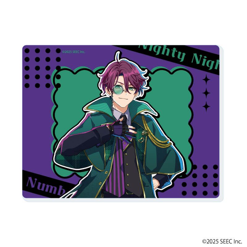 アクリルカード「ナイティナイトナンバーズ」15/コンプリートセット(全7種)(公式イラスト)