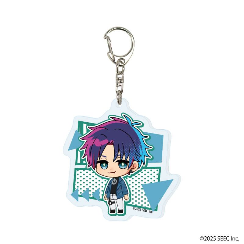 アクリルキーホルダー「ナイティナイトナンバーズ」01/コンプリートセット(全7種)(公式イラスト)