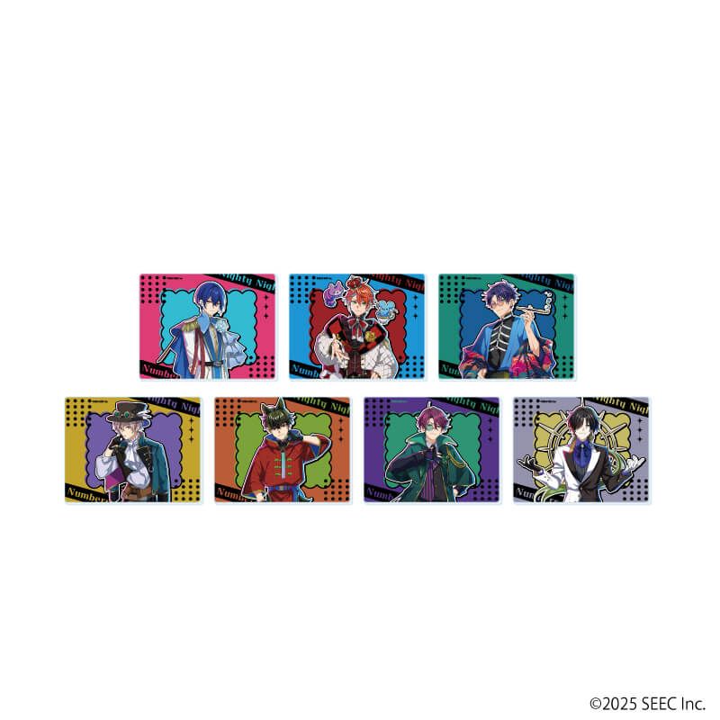 アクリルカード「ナイティナイトナンバーズ」15/ブラインド(7種)(公式イラスト)