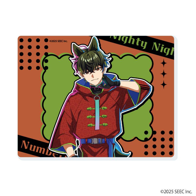 アクリルカード「ナイティナイトナンバーズ」15/ブラインド(7種)(公式イラスト)