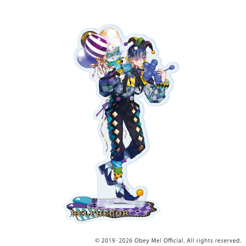 アクリルスタンド「Obey Me! Nightbringer」169/ベルフェゴール(描き下ろしイラスト)