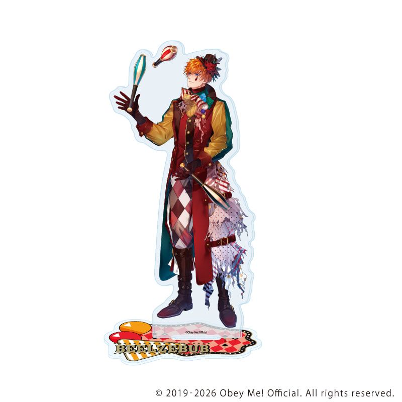 アクリルスタンド「Obey Me! Nightbringer」168/ベルゼブブ(描き下ろしイラスト)