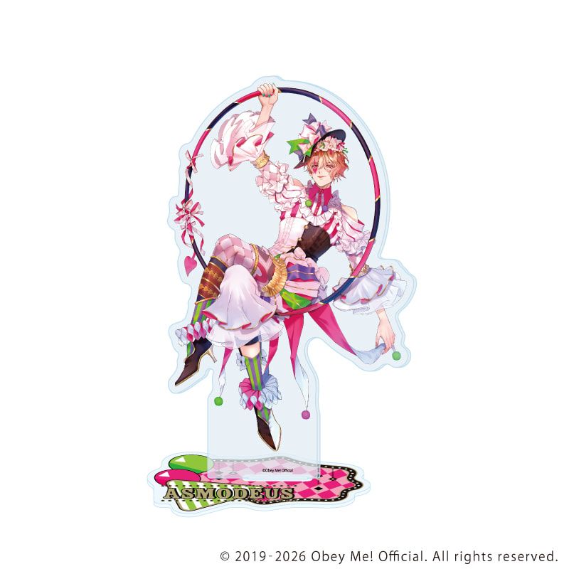 アクリルスタンド「Obey Me! Nightbringer」167/アスモデウス(描き下ろしイラスト)