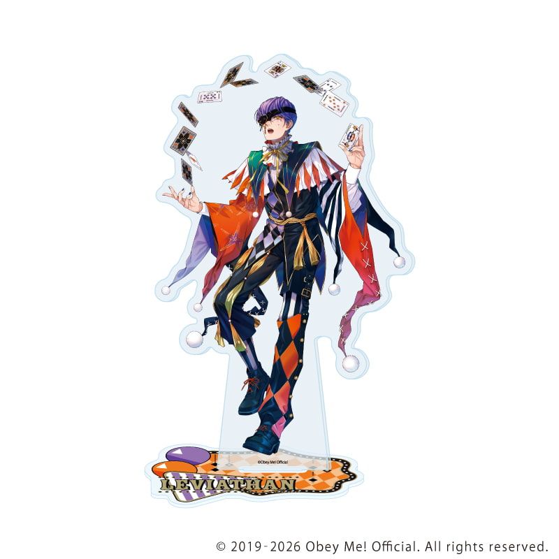 アクリルスタンド「Obey Me! Nightbringer」165/レヴィアタン(描き下ろしイラスト)