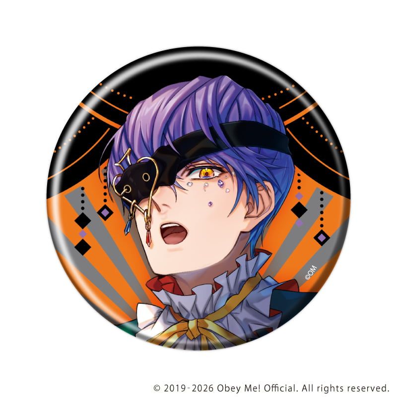 缶バッジ「Obey Me! Nightbringer」48/コンプリートセット(全7種)(描き下ろしイラスト)