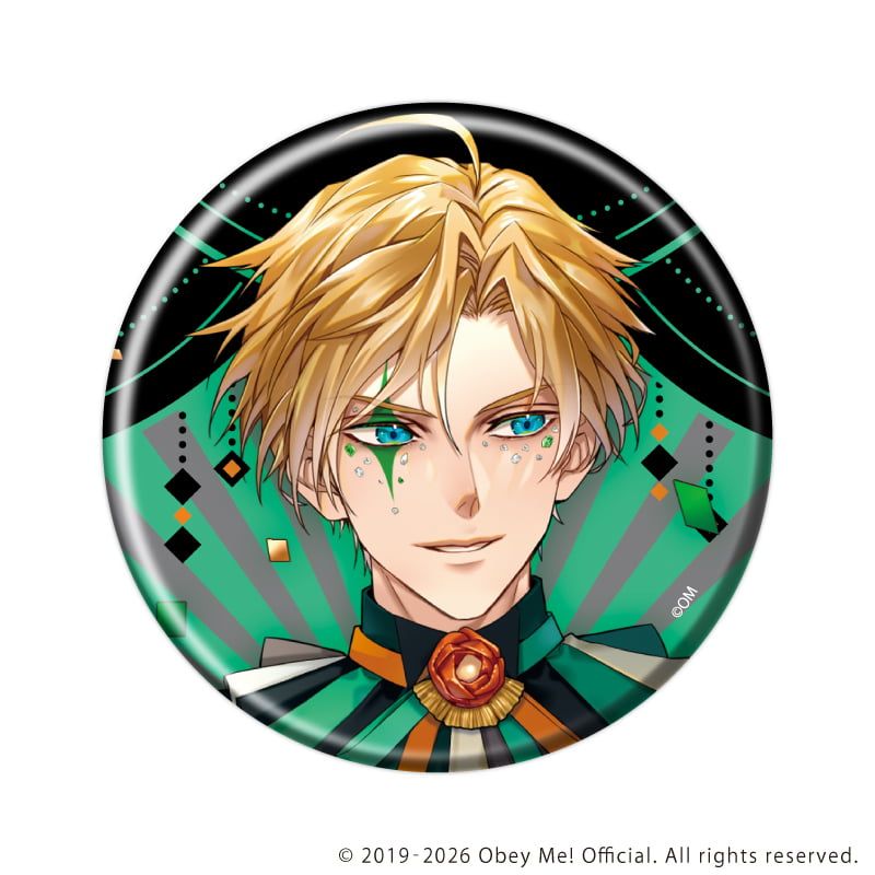 缶バッジ「Obey Me! Nightbringer」48/コンプリートセット(全7種)(描き下ろしイラスト)