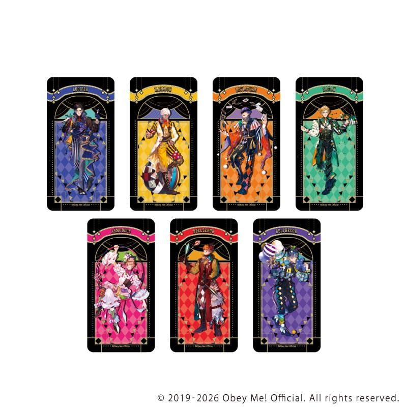 タロット風イラストカード「Obey Me! Nightbringer」01/ブラインド(7種)(描き下ろしイラスト)