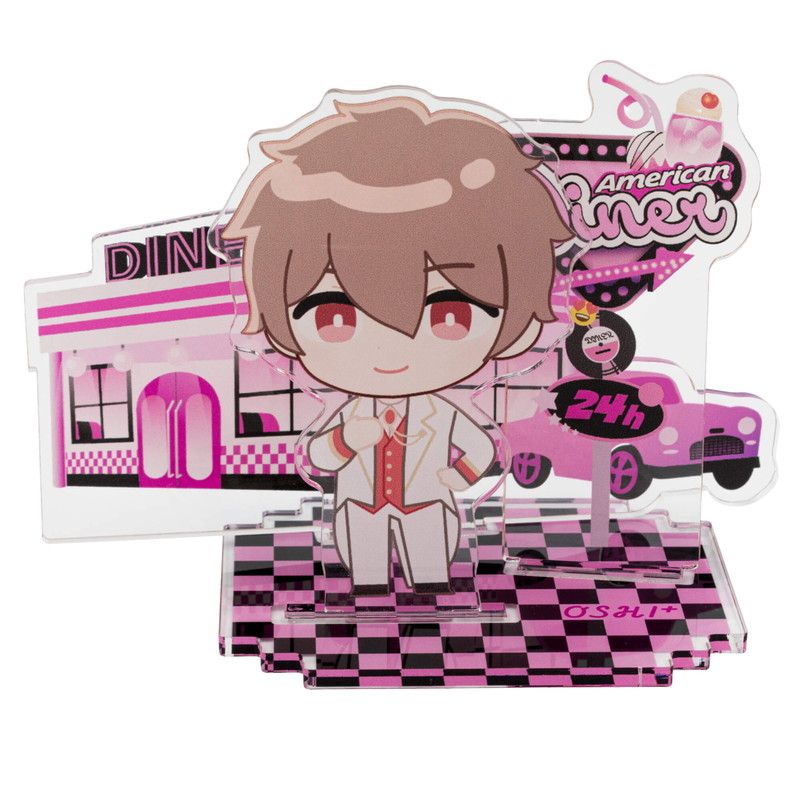 推し活背景ジオラマぷち36/ダイナー(ピンク)【推し活】