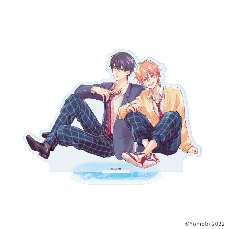 アクリルスタンド「どうしようもない、ぼくの初恋。」01/武内＆柚木(描き下ろしイラスト)