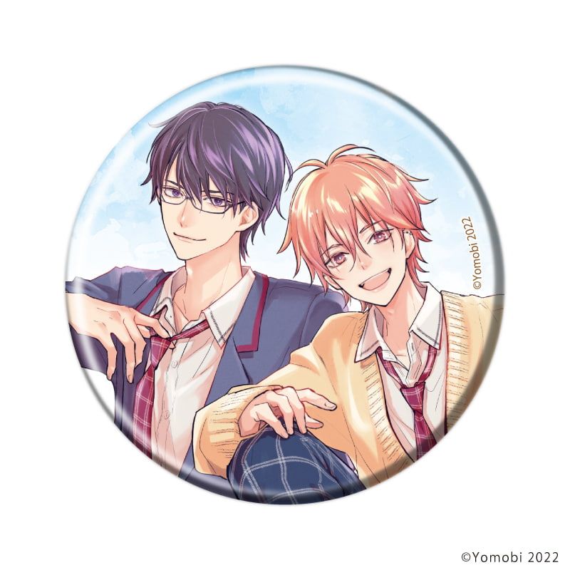 缶バッジ「どうしようもない、ぼくの初恋。」01/ブラインド(5種)(公式&描き下ろしイラスト)