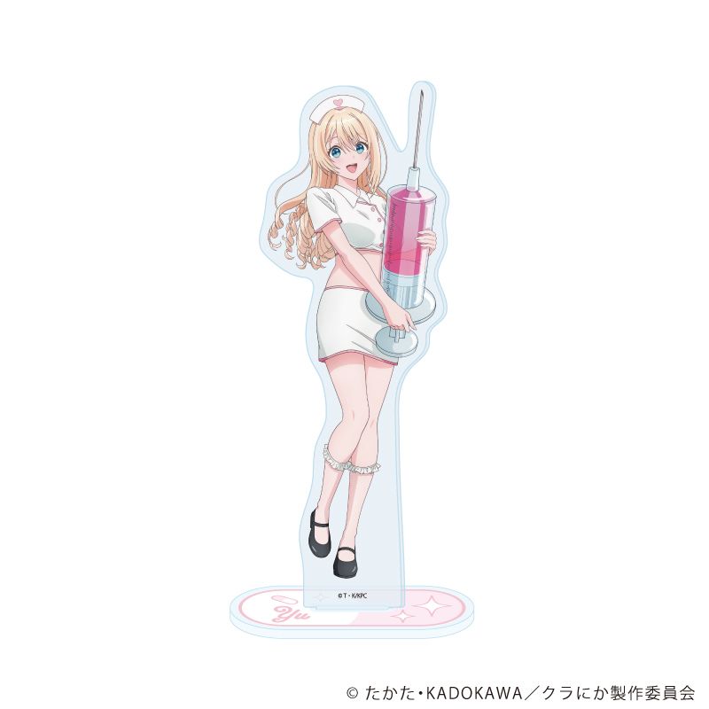 アクリルスタンド「クラスで2番目に可愛い女の子と友だちになった」02/天海 夕 ナースver.(描き下ろしイラスト)