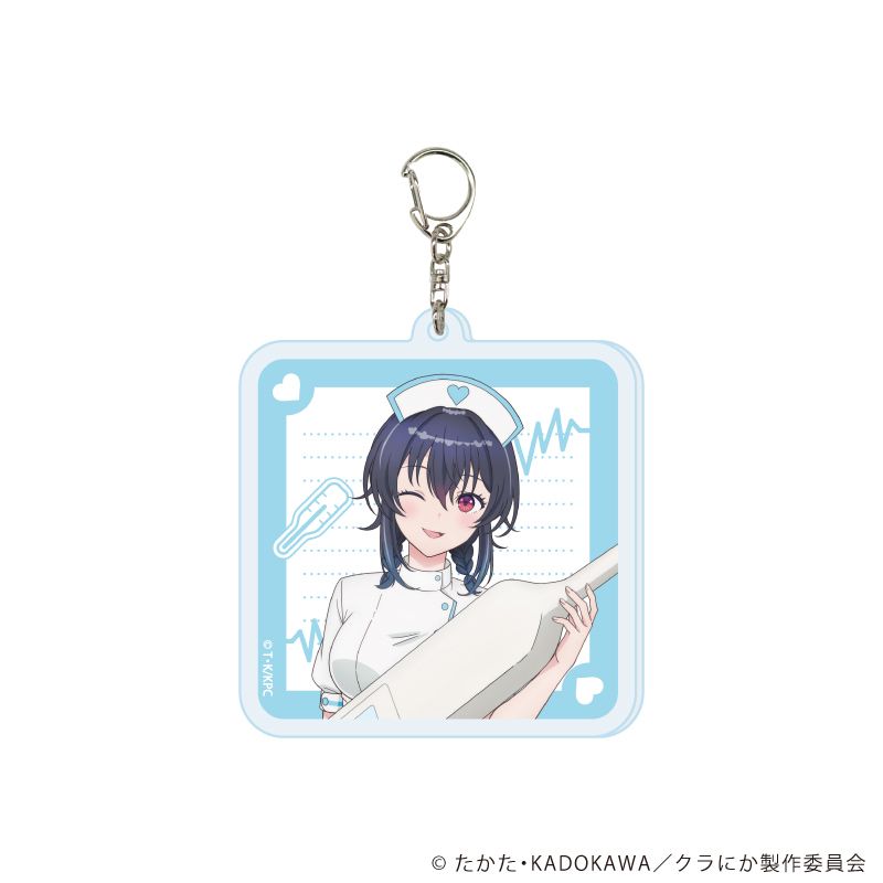 アクリルキーホルダー「クラスで2番目に可愛い女の子と友だちになった」01/ナースver. コンプリートセット(全5種)(描き下ろしイラスト)