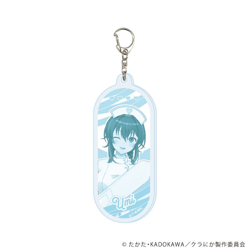 アクリルキーホルダー「クラスで2番目に可愛い女の子と友だちになった」01/ナースver. コンプリートセット(全5種)(描き下ろしイラスト)