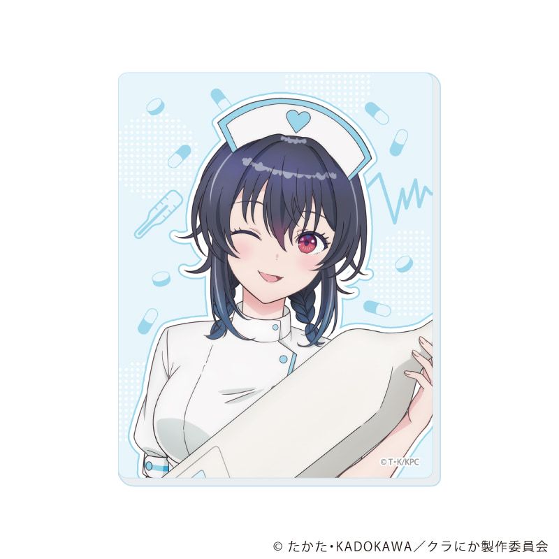 アクリルカード「クラスで2番目に可愛い女の子と友だちになった」01/ナースver. ブラインド(5種)(描き下ろしイラスト)