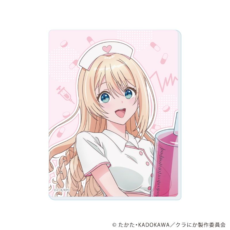 アクリルカード「クラスで2番目に可愛い女の子と友だちになった」01/ナースver. ブラインド(5種)(描き下ろしイラスト)