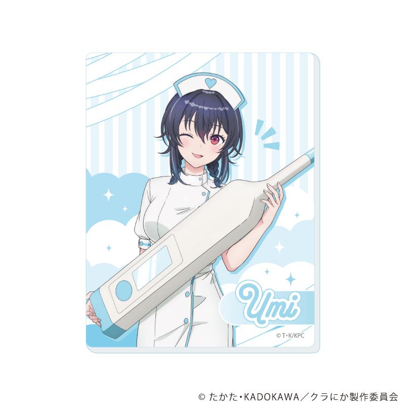 アクリルカード「クラスで2番目に可愛い女の子と友だちになった」01/ナースver. ブラインド(5種)(描き下ろしイラスト)