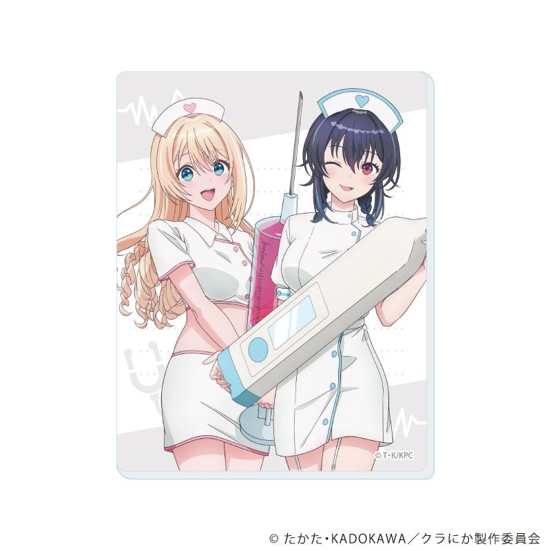 アクリルカード「クラスで2番目に可愛い女の子と友だちになった」01/ナースver. ブラインド(5種)(描き下ろしイラスト)
