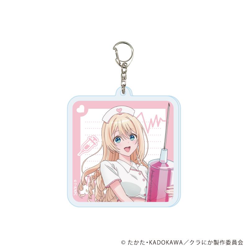 アクリルキーホルダー「クラスで2番目に可愛い女の子と友だちになった」01/ナースver. ブラインド(5種)(描き下ろしイラスト)