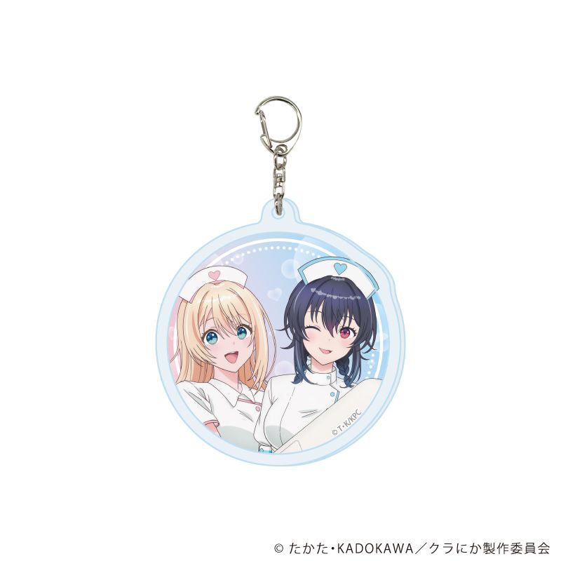 アクリルキーホルダー「クラスで2番目に可愛い女の子と友だちになった」01/ナースver. ブラインド(5種)(描き下ろしイラスト)