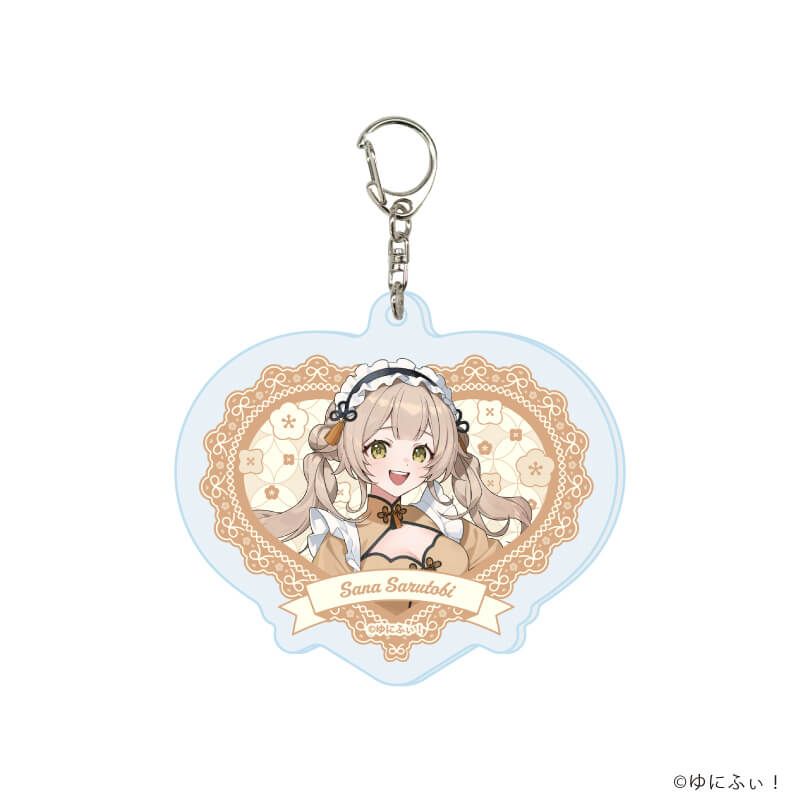 アクリルキーホルダー「ゆにふぃ！」03/コンプリートセット(全7種)(描き起こしイラスト)